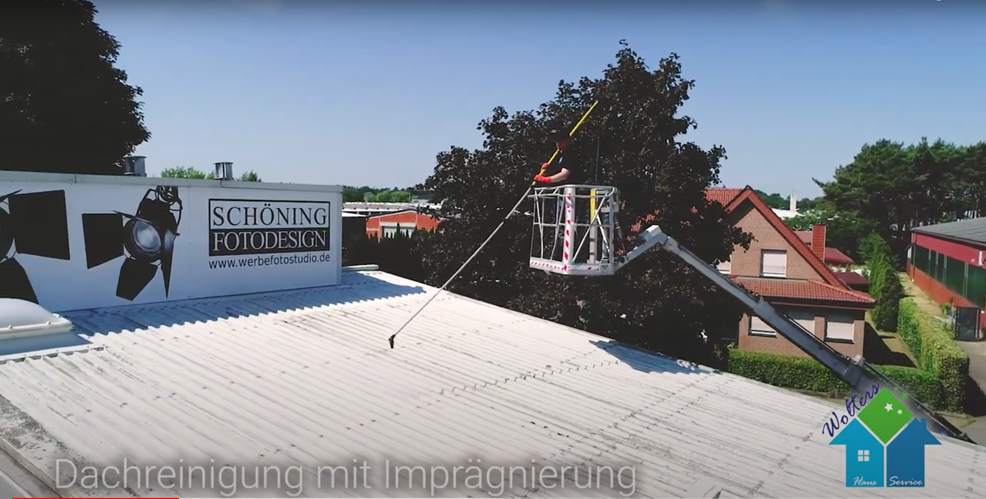 Dachreinigung Full-Service F&uuml;chtenfeld